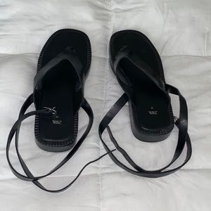 Strap up sandals
